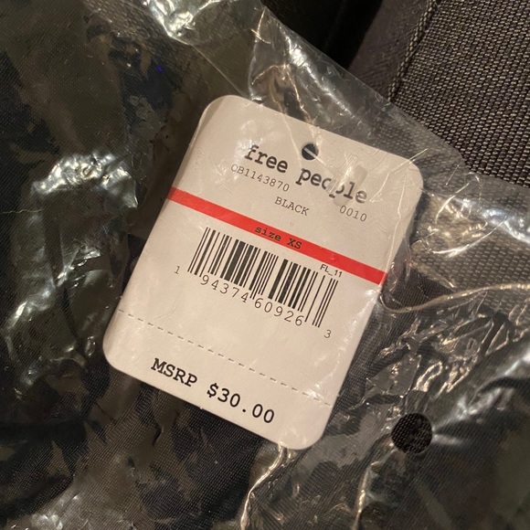 Intimately FP Free People Be Cool Brami Black NWT - Picture 4 of 4